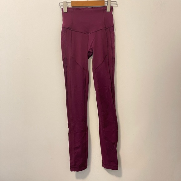 lululemon all the right places 28” bordeaux drama - Picture 1 of 4